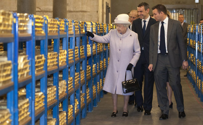 Bank of London gold vaults