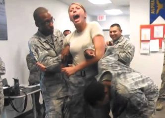 tasered air force