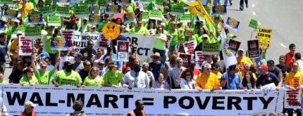 Job Action Against Walmart Brings Scrutiny to its Inadequate Wages