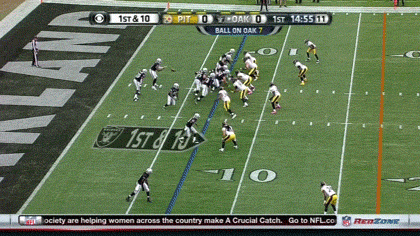 Terrelle Pryor Touchdown: Raiders Quarterback Breaks NFL Record Against Steelers 