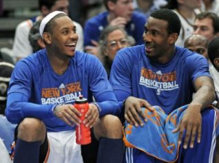 Carmelo Anthony 'Sad' to See Amar'e Stoudemire's Injury Troubles