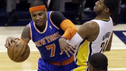 Carmelo Anthony Still 'Not Over' Playoffs Lost to Pacers
