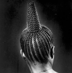 Nigerian Hairstyles Captured in Black and White Photographs