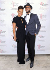 Alicia Keys Joins Husband Swizz Beatz at Children's Rights Gala
