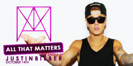 Justin Bieber Tells 'All That Matters' For #MusicMonday