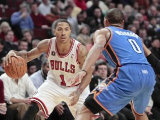Derrick Rose Gives Russell Westbrook Advice