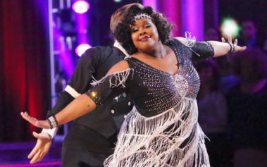 Amber Riley Glee Star dancing with the stars