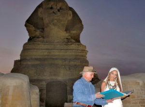 Beyonce tours Egyptian pyramids 