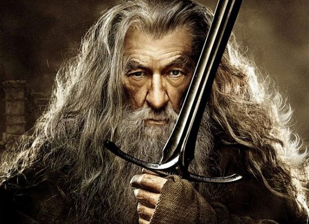 Ian McKellen as Gandalf the Grey - The Hobbit The Desolation Of Smaug poster