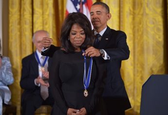 President Obama Honors Oprah Winfrey With Medal of Honor