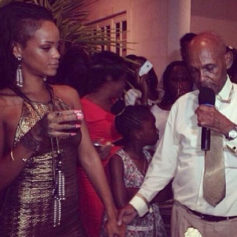 Rihanna Shares Touching Moment With Grandfather
