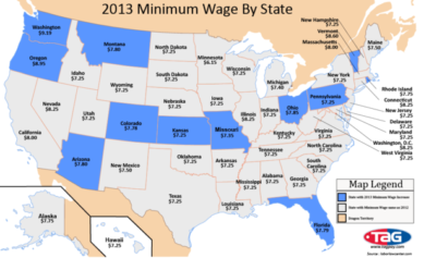 Minimum Wage:1.4 Million Workers Getting A Raise on New Year's Day