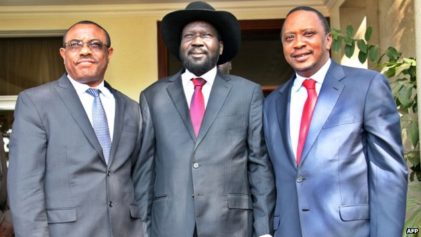 East African Leaders Press for Peace in South Sudan