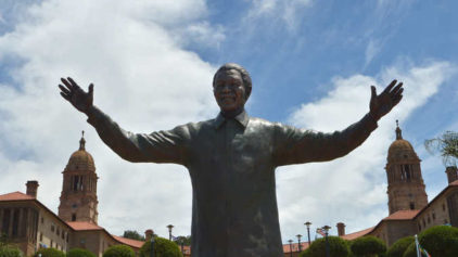 Nelson Mandela Statue Unveiled by Zuma in Pretoria