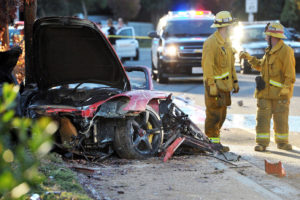 Paul Walker dies in fiery car crash 