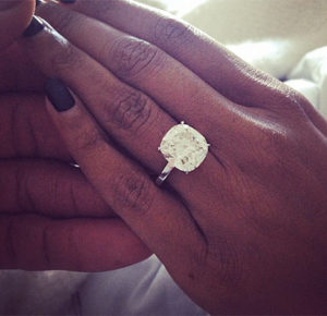 Gabrielle Union flaunts engagement ring from Wade 