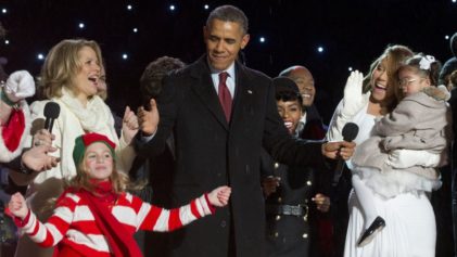 Presidential Christmas: Mariah Carey, Aretha Franklin and Janelle Monae Celebrate With Obamas