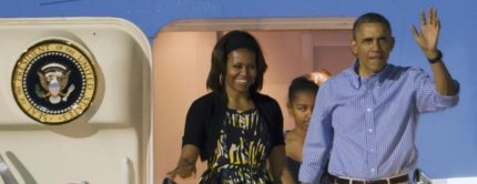 President Obama Kicks Off Hawaii Vacation Despite a Rough End to 2013