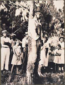 The lynching of Rubin Stacy. Onlookers, including four young girls.  July 19, 1935, Fort Lauderdale, Florida.