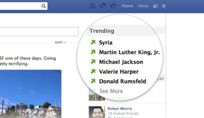 Like Twitter: Facebook Launches New 'Trending' Feature