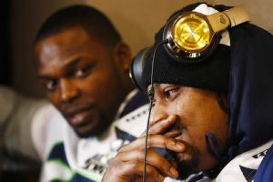 Marshawn Lynch Walks Out Another Super Bowl Interview Session
