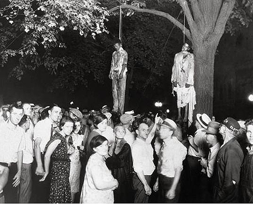 black people lynched