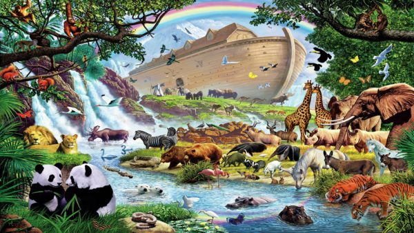 Noah's Ark - After The Flood Hd HD Desktop Background
