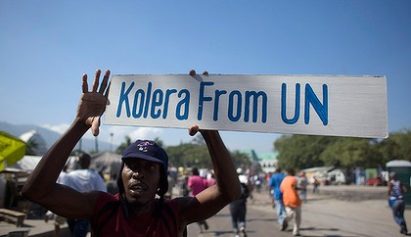 UN-Appointed Expert Blames Peacekeepers For Cholera Outbreak, Demands Compensation For Haitians