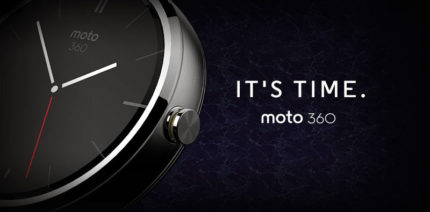 Motorola Unveils The Moto 360 Smartwatch on Google's Android Wear