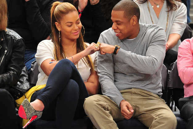 Beyonce-Jay-z-Nets-Game