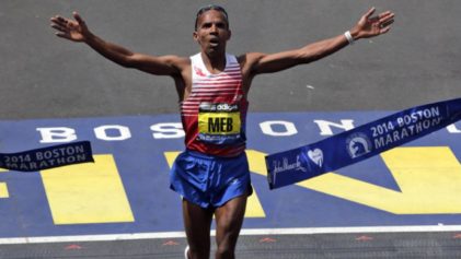 American Strong: Meb Keflezighi Wins Boston Marathon