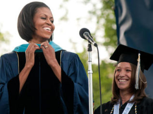 Parents, Students Protest Michelle Obama Attending HS Graduation Ceremony