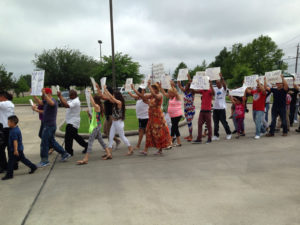 baytown protest