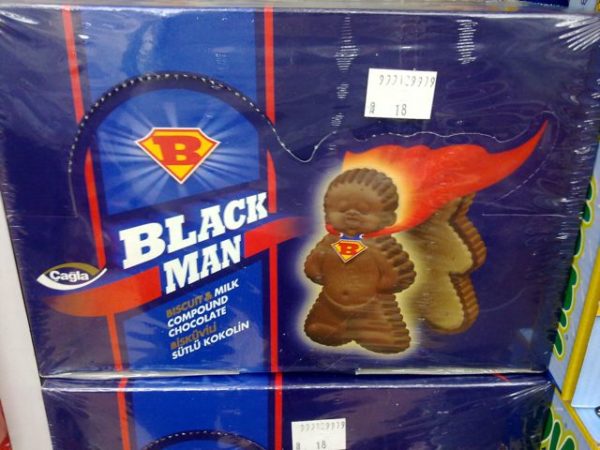 black man cookie