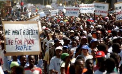 Haitian Justice Minister Condemns Anti-Government Street Protest