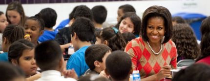 First Lady Battles Congress to Keep School Lunches Healthy