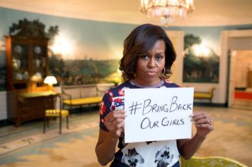 First Lady Michelle Obama Tweets Support For Kidnapped Nigerian Girls