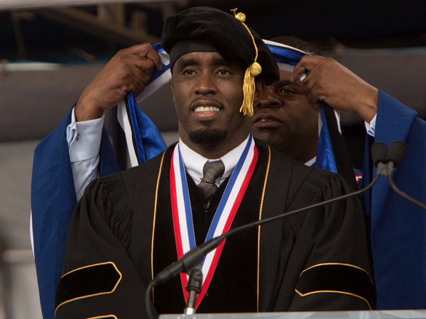 Sean "Diddy" Combs  honorary degree