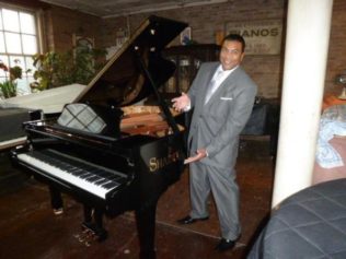 Jazz Drummer Becomes First African-American Piano Manufacturer