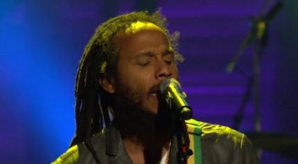 Ziggy Marley Performs 'I Don't Wanna Live on Mars' on 'Conan' show