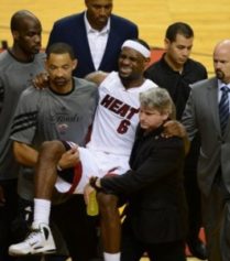 LeBron James Cannot Take Heat, Miami Loses Game 1 to Spurs
