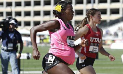 Veteran Athlete Alysia MontaÃ±o Completes 800-Meter Race While 8 Months Pregnant