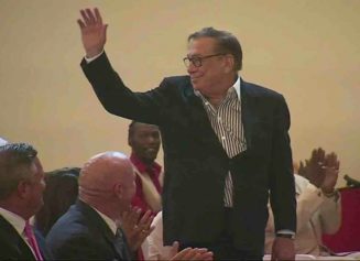 Disgraced Donald Sterling Attends Black Church Service in LA