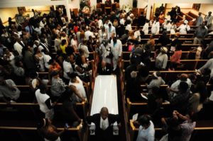 Funeral for man who died after police chokehold 