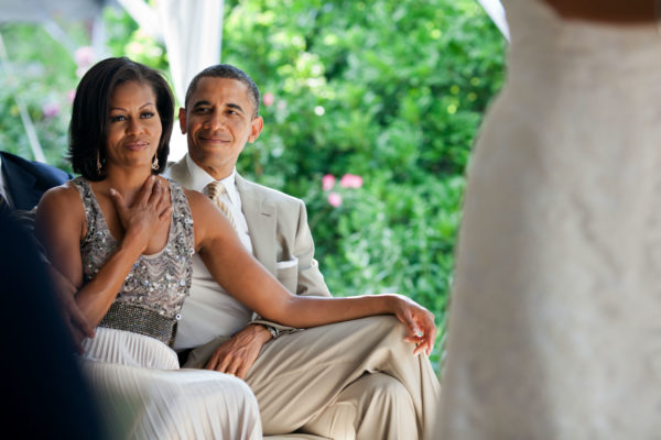 Barack_and_Michelle_Obama_watching_a_wedding