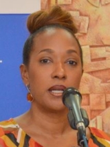 Photo: Pamela Coke-Hamilton, Executive Director of Caribbean Export (Source: Caribbean News Now)
