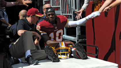 RG III Hopes to Return This Season After MRI Reveals No Fracture in Ankle