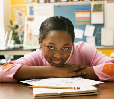 African American Girls More Likely Than White Counterparts To Be   Black Girl In School 400x350 