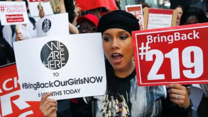Alicia Keys Raises Awareness Through Protest for Kidnapped Nigerian Girls