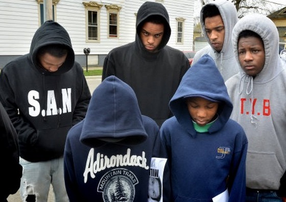 black youth hoodie